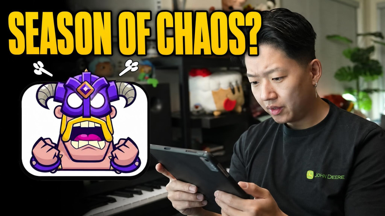 Season of Chaos thumbnail created with ClickLabs